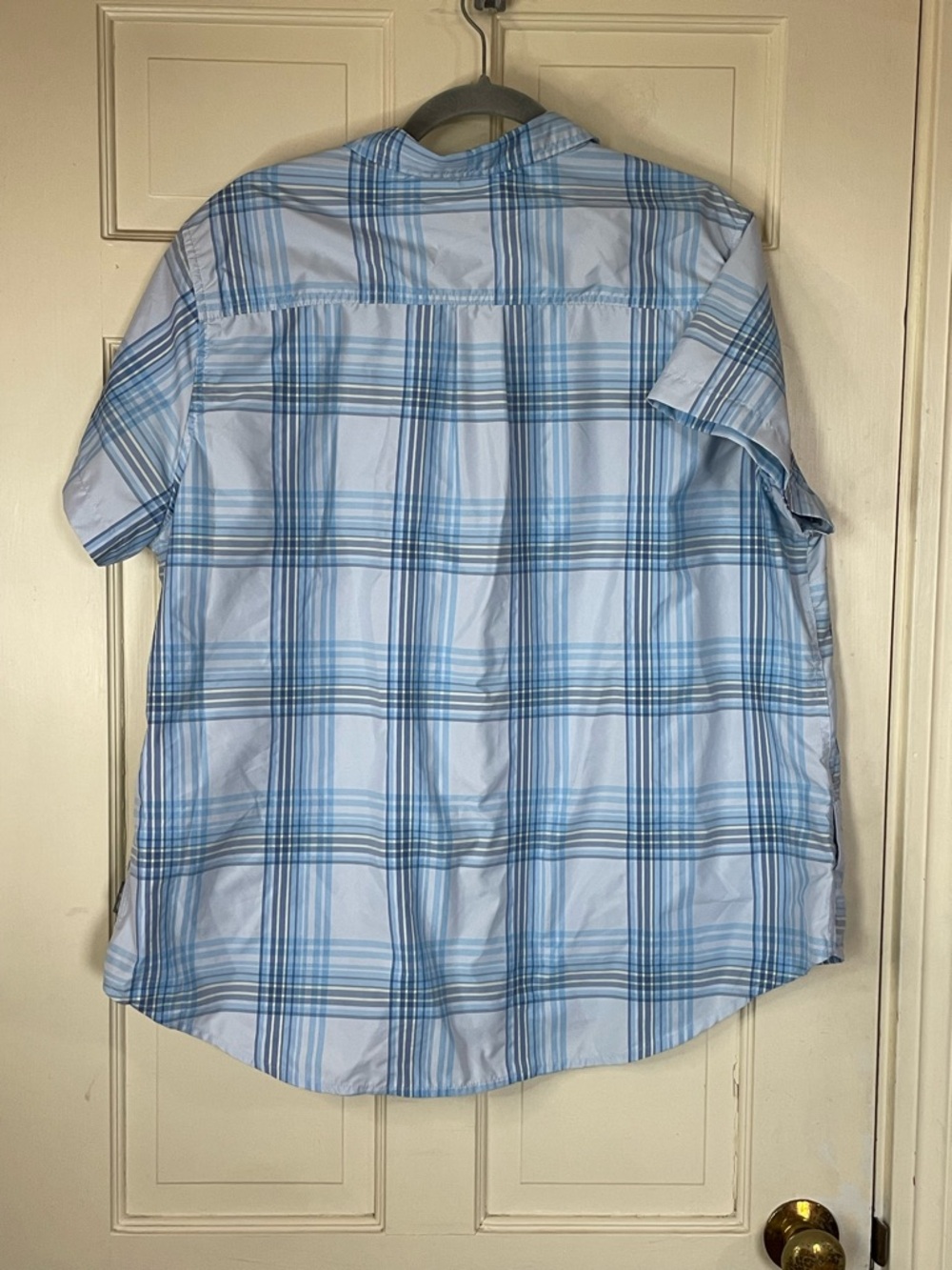 Eddie Bauer Womens XXL Blue Plaid/Green Adventurer Shirt Button Up Dry Lot Of 2 - Picture 5 of 15